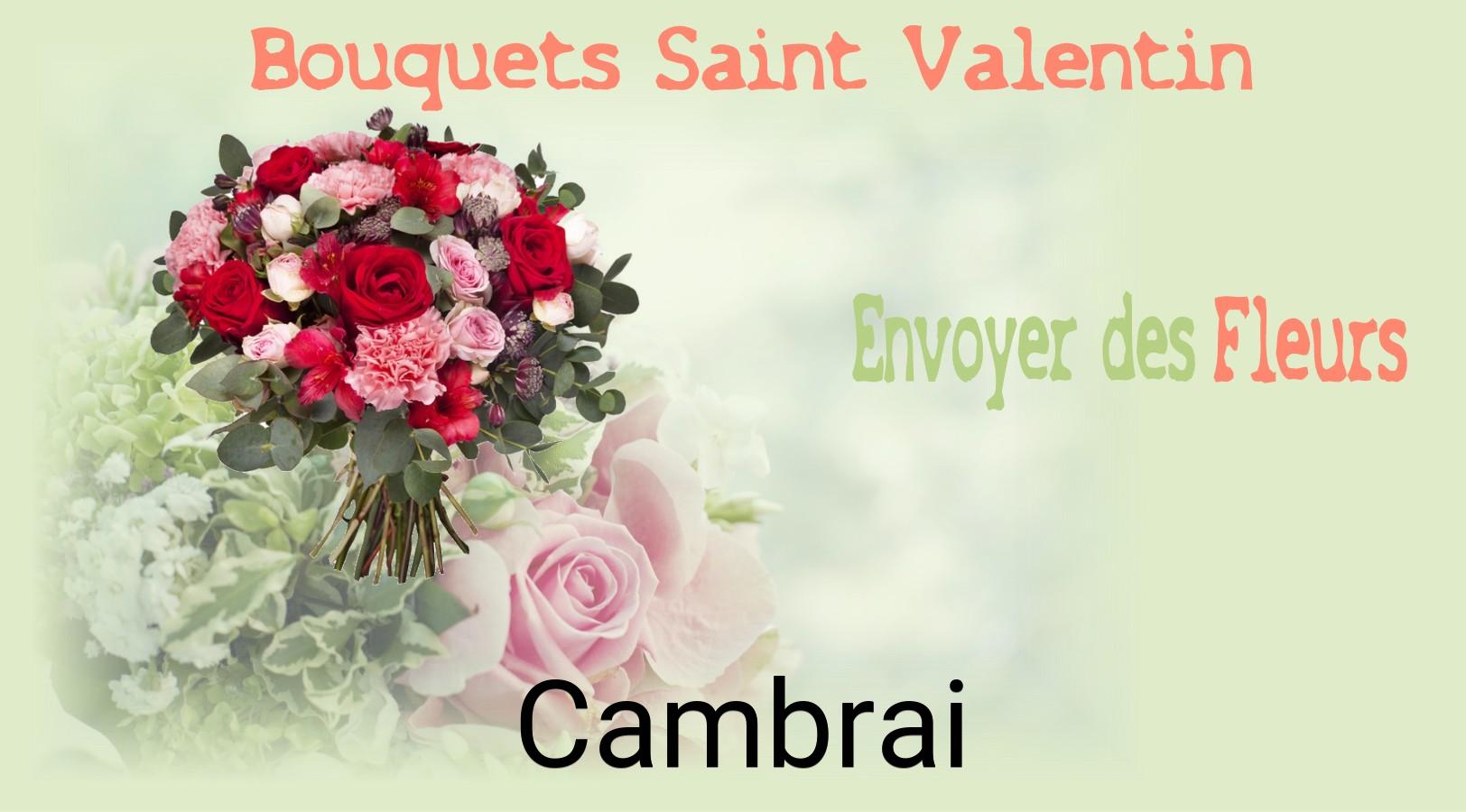 Roses de Saint-Valentin livrées à Cambrai